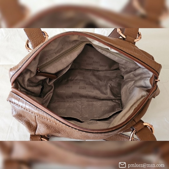 Michael Kors Fulton Leather Satchel - Picture 6 of 6